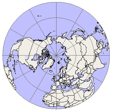 Lambert Azimuthal Equal Area Projection